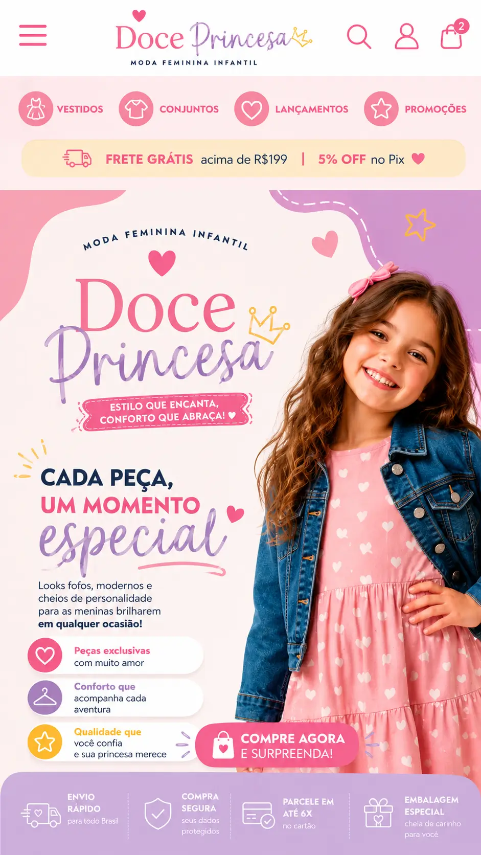 Loja Roupa Infantil